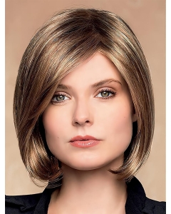 Short Wavy Monofilament Ombre/2 tone Synthetic Ladies Lace Women Wigs Short Wavy Monofilament Ombre/2 tone Synthetic Ladies Lace Women Wigs