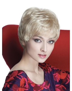 Wavy Short Boycuts Blonde Capless Synthetic Women Wigs Wavy Short Boycuts Blonde Capless Synthetic Women Wigs