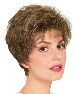 Cheap Wavy Short Brown Layered Capless  Synthetic Women Wigs  Cheap Wavy Short Brown Layered Capless  Synthetic Women Wigs