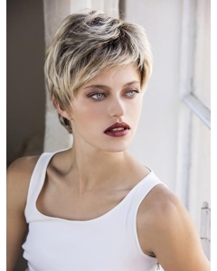 Blonde Boycuts Wavy Short Lace front Synthetic Women Wigs Blonde Boycuts Wavy Short Lace front Synthetic Women Wigs