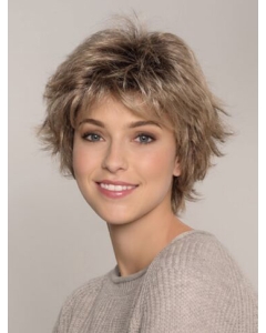 Wavy Blonde 8" Boycuts 100% Hand-tied Short Wigs For Women Wavy Blonde 8" Boycuts 100% Hand-tied Short Wigs For Women