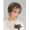 Wavy 100% Hand-tied Brown Short Classic Synthetic Lady Wig