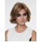 Short Wavy Without Bangs Capless Synthetic Women Wigs 