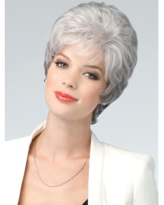 Wavy Short Ombre/2 Tone With Bangs 6" Synthetic Women Wigs Wavy Short Ombre/2 Tone With Bangs 6" Synthetic Women Wigs