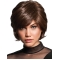 Wavy Brown Short Best Capless Synthetic Women Wigs