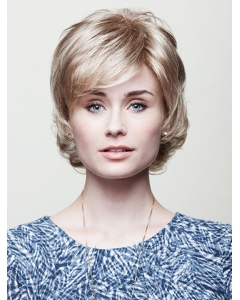 6" Wavy Blonde Classic Short Capless Synthetic Women Wigs 6" Wavy Blonde Classic Short Capless Synthetic Women Wigs
