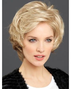 6" Wavy Short Convenient Synthetic 100% Hand-tied Women Wigs 6" Wavy Short Convenient Synthetic 100% Hand-tied Women Wigs