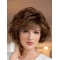 Perfect Brown Wavy Short Capless Classic Synthetic Women Wigs