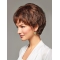 Auburn Short Wavy 8" Monofilament Synthetic Women Wigs
