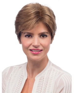 Blonde Wavy Short Monofilament Synthetic Women Wigs  Blonde Wavy Short Monofilament Synthetic Women Wigs