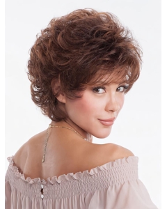Fashionable Auburn Wavy Short Capless Classic Synthetic Women Wigs Fashionable Auburn Wavy Short Capless Classic Synthetic Women Wigs