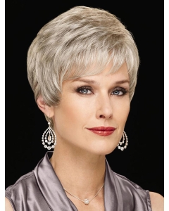 Fabulous Short Wavy Capless Grey Synthetic Women  Wigs Fabulous Short Wavy Capless Grey Synthetic Women  Wigs