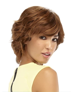 Gorgeous Monofilament Wavy Short Classic Human Hair Women Wigs Gorgeous Monofilament Wavy Short Classic Human Hair Women Wigs