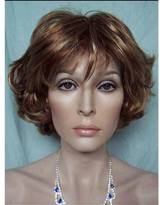 Faddish Wavy Short With Bangs Lace Front Synthetic Women Wigs Faddish Wavy Short With Bangs Lace Front Synthetic Women Wigs