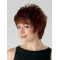 Natural Auburn Layered Wavy Short Capless Synthetic Women Wigs