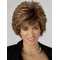 Easy Brown Wavy Short Capless Classic Synthetic Women Wigs