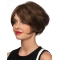 Fantastic Brown Wavy Short Mono filament Fabulous Synthetic Women Wigs