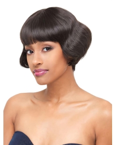Affordable Black Wavy Short Lace Front Brazilian Remy Human Hair Women Wigs Affordable Black Wavy Short Lace Front Brazilian Remy Human Hair Women Wigs
