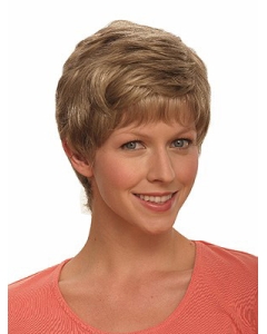 Brown Faddish Boycuts Wavy Short Capless Synthetic Women Wigs Brown Faddish Boycuts Wavy Short Capless Synthetic Women Wigs