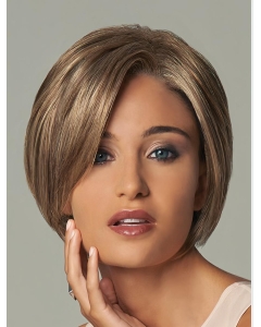 No-fuss Blonde Wavy Short Capless Synthetic Women Wigs No-fuss Blonde Wavy Short Capless Synthetic Women Wigs