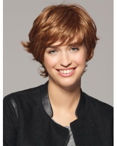 So Great Blonde Short Wavy Layered Capless Popular Synthetic Women Wigs So Great Blonde Short Wavy Layered Capless Popular Synthetic Women Wigs
