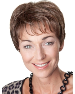 Great Wavy Short Brown Boycuts Capless Excellent Synthetic Women Wigs Great Wavy Short Brown Boycuts Capless Excellent Synthetic Women Wigs