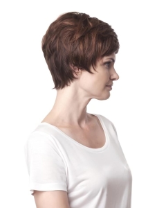 Tempting Auburn Wavy Short Monofilament Synthetic Women Wigs Tempting Auburn Wavy Short Monofilament Synthetic Women Wigs
