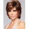 10" Lace Front Short Synthetic Wavy Lisa Rinna Women Wigs