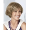 Preferential Blonde Wavy Short Capless Synthetic Women Bob Wigs