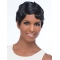 Stylish Black Wavy Short Capless Classic Synthetic Women Wigs