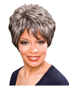 Tempting Wavy Short Capless Synthetic Grey Women Wigs Tempting Wavy Short Capless Synthetic Grey Women Wigs
