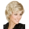 Exquisite Blonde Wavy Short Layered Monofilament Classic Synthetic Women Wigs