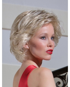 Traditional Blonde Wavy Short Hand-Tied  Classic Synthetic Women Wigs Traditional Blonde Wavy Short Hand-Tied  Classic Synthetic Women Wigs