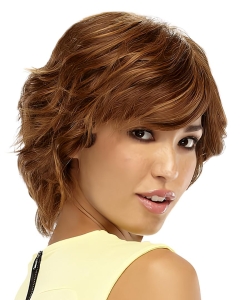 Affordable Blonde Wavy Short Remy Human Hair Women Wigs Affordable Blonde Wavy Short Remy Human Hair Women Wigs