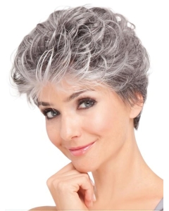 Modern White Wavy Short Lace  Front Classic Synthetic Women Wigs Modern White Wavy Short Lace  Front Classic Synthetic Women Wigs