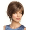 Blonde Wavy Short Lace Front Synthetic Mature Women Wigs