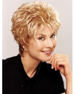 Boycuts Wavy Short Capless Layered Synthetic Women Wigs Boycuts Wavy Short Capless Layered Synthetic Women Wigs