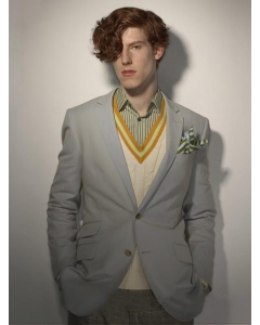 Discount  Wavy Short Lace Front Synthetic Men Wigs