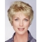 Top Blonde Wavy Short Layered Monofilament Synthetic Women Wigs