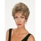 Mature Blonde Wavy Short Capless Classic Synthetic Women Wigs