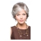Incredible Wavy Short Capless Synthetic Grey Women Wigs