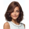Natural Monofilament Curly Shoulder Length Lace Front Human Hair African American Women Wigs