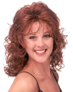 Good Red Curly Shoulder Length Capless Classic Synthetic Women Wigs Good Red Curly Shoulder Length Capless Classic Synthetic Women Wigs