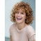 Affordable Auburn Curly Shoulder Length Lace Front Classic Synthetic Women Wigs