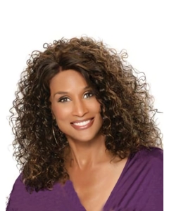Beverly Johnson Classic Bouffant Mid-length Curly Lace Human Hair Women Wig Beverly Johnson Classic Bouffant Mid-length Curly Lace Human Hair Women Wig