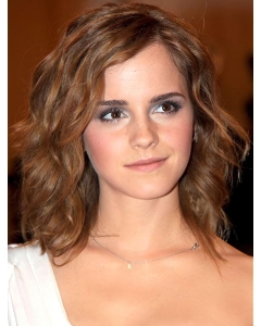 Curly Shoulder Length Lace Front Synthetic  Emma Watson Women Wigs Curly Shoulder Length Lace Front Synthetic  Emma Watson Women Wigs