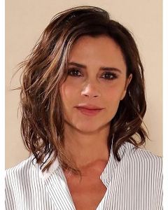 Curly Shoulder Length Blonde Full Lace Human Hair Women BobsVictoria Beckham Wigs  Curly Shoulder Length Blonde Full Lace Human Hair Women BobsVictoria Beckham Wigs
