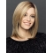  Brown Straight Should Length Monofilament  Synthetic Medium Women Bobs Wigs