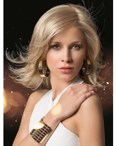 Exquisite Brown Straight Shoulder Length Lace  Synthetic Women Wigs Exquisite Brown Straight Shoulder Length Lace  Synthetic Women Wigs