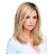 Fabulous Straight Without Bangs Shoulder Length Capless Synthetic Women Wigs